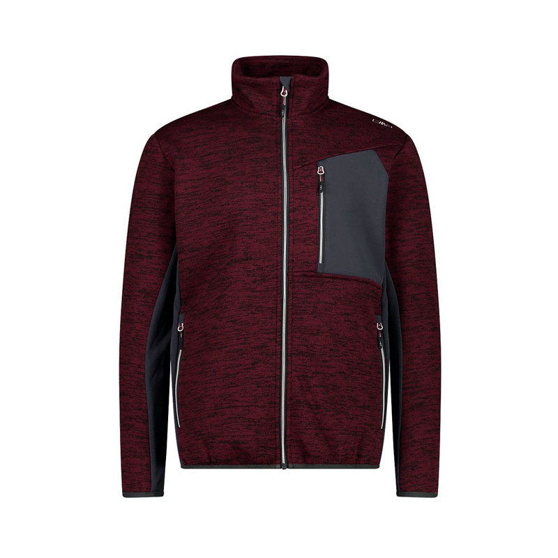 Polarni flis Cmp Knit Tech Jacquard Jacket