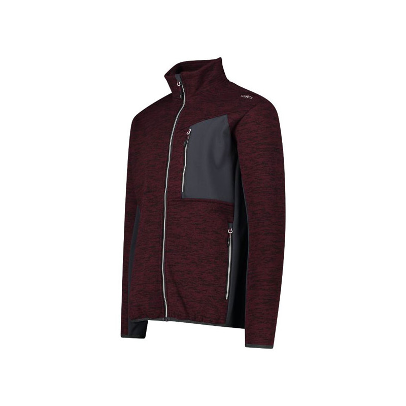 Polár Cmp Knit Tech Jacquard Jacket
