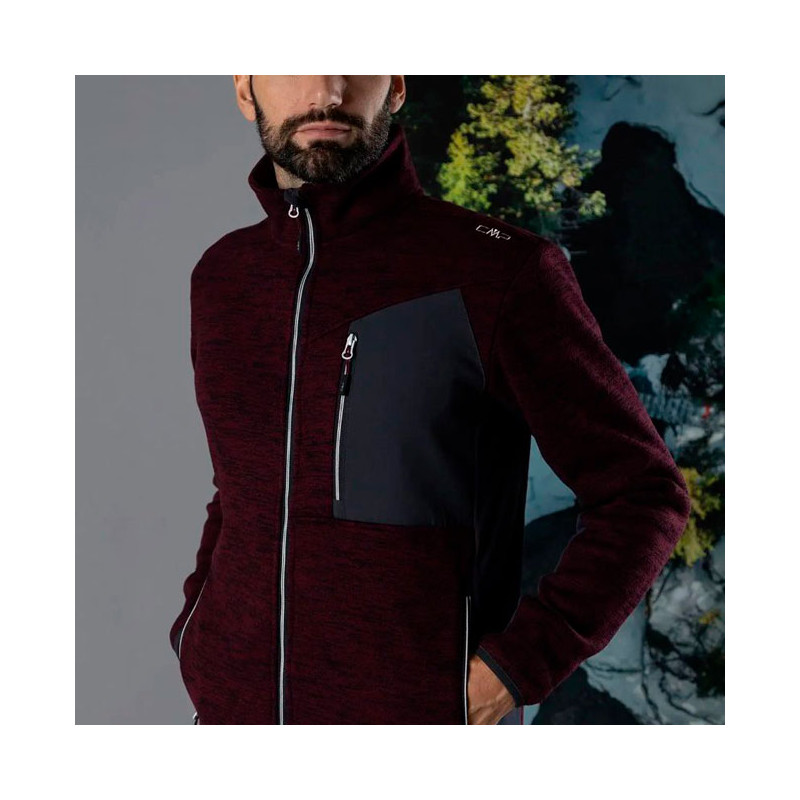 Cmp Knit Tech Jacquard Jacket