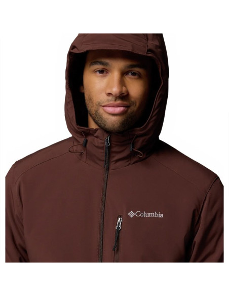 Kabát Columbia GATE RACER II SOFTSHELL Tobacco