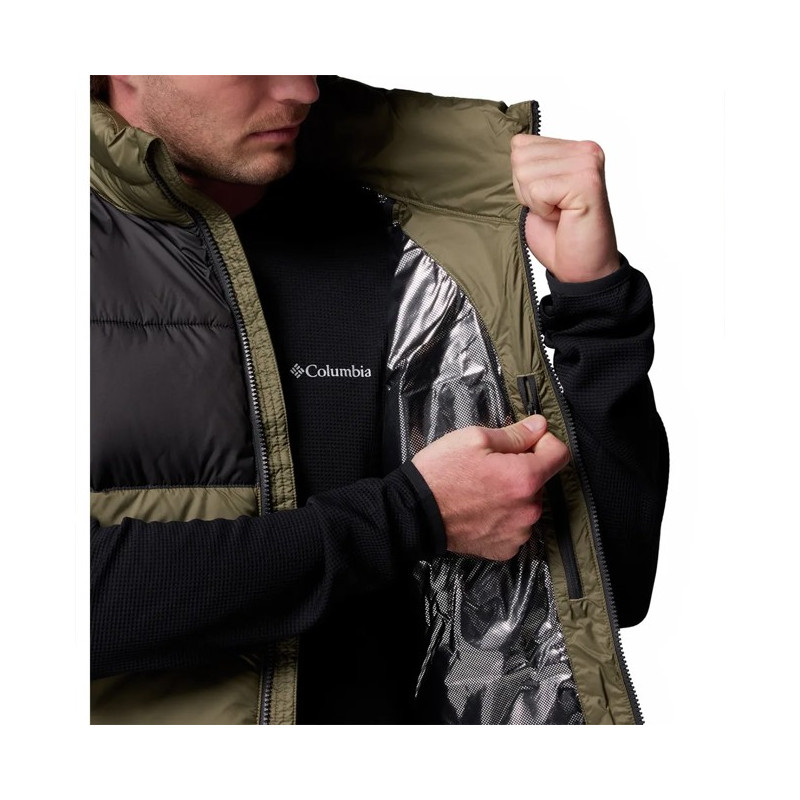 Vest Columbia LAKE II Stone Green, Shark