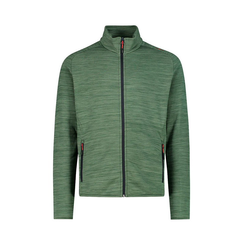 Jakna Cmp Jacket In Melange Stretch Performance Fleece
