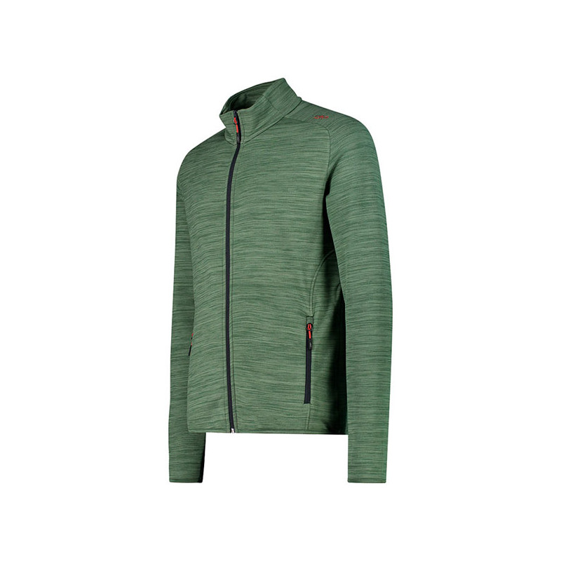 Striukė Cmp Jacket In Melange Stretch Performance Fleece
