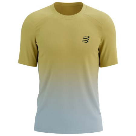 Camiseta Compressport PERFORMANCE SS TSHIRT M Ceylon Yellow/Gr
