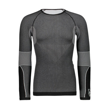 T-shirt Cmp Man Seamless Sweat Nero