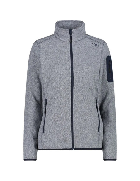 Polarfleece Cmp WOMAN B.BLUE-BIANCO