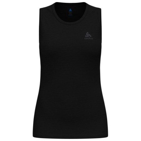 Póló Odlo TOP CREW SINGLET MERINO 160 Black