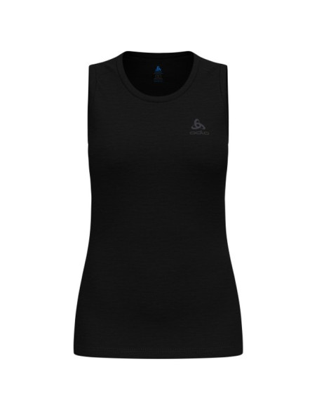 Maglietta Odlo TOP CREW SINGLET MERINO 160 Black