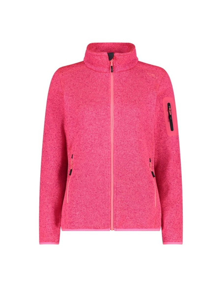 Fleeceová mikina Cmp Melange Knit-Tech Heavy Fleece