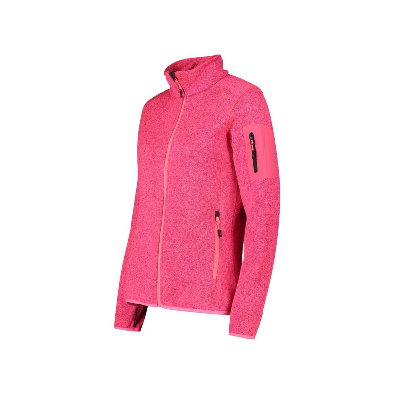Polar Cmp Melange Knit-Tech Heavy Fleece