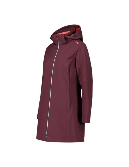 Giacca Cmp WOMAN PARKA ZIP HOOD BURGUNDY