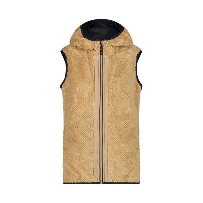 Telovnik Cmp WOMAN VEST FIX HOOD SESAMO