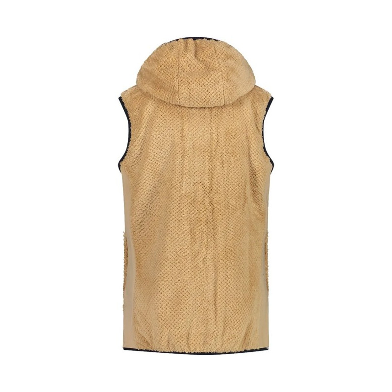 Weste Cmp WOMAN VEST FIX HOOD SESAMO