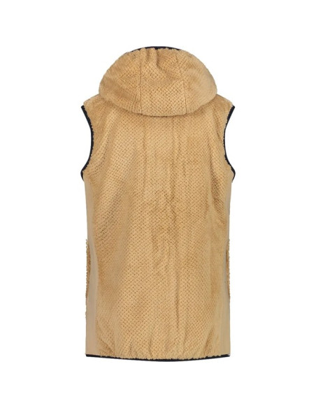 Weste Cmp WOMAN VEST FIX HOOD SESAMO
