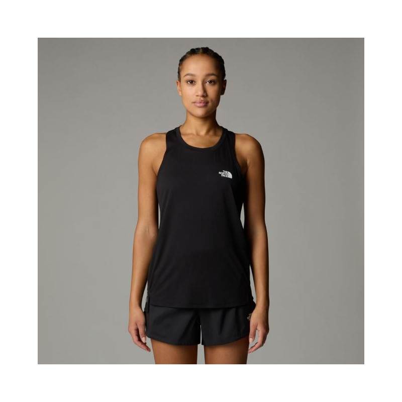The North Face W FLEX TANK C/O GRAPHIC TNF Black