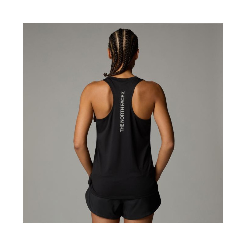 The North Face W FLEX TANK C/O GRAPHIC TNF Black