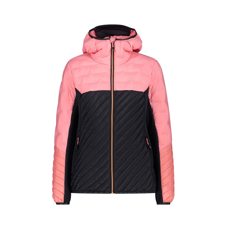 Cmp Hybrid Fix Hood Jacket W