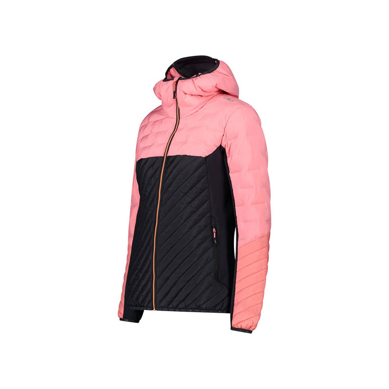 Cmp Hybrid Fix Hood Jacket W