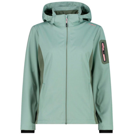 Cmp Light Softshell Jacket Hood W