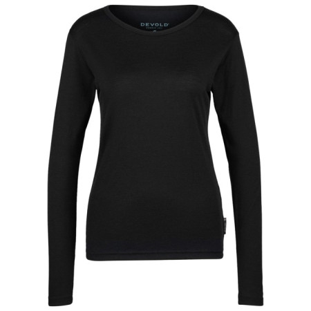 Póló Devold MERINO 200 SHIRT WMN Black