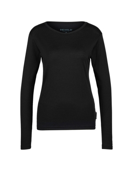 Tričko Devold MERINO 200 SHIRT WMN Black