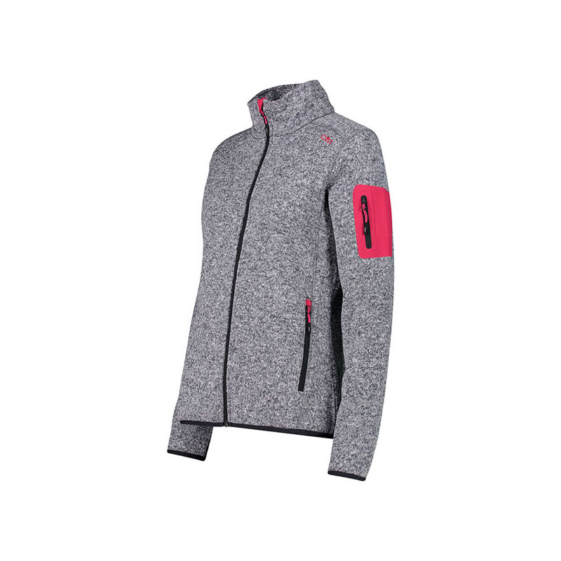 Striukė Cmp Mèlange Knit-Tech fleece W