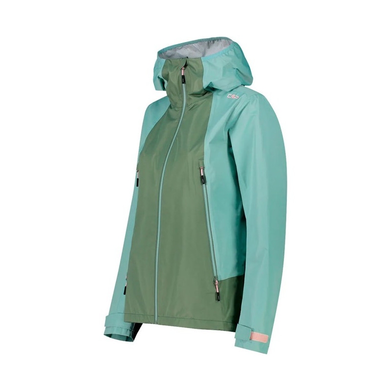 Jacket Cmp FIX HOOD SALVIA