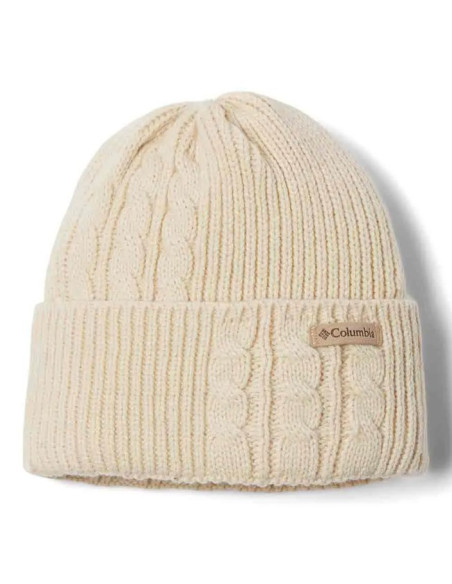 Hat Columbia AGATE PASS CABLE KNIT BEANIE Chalk