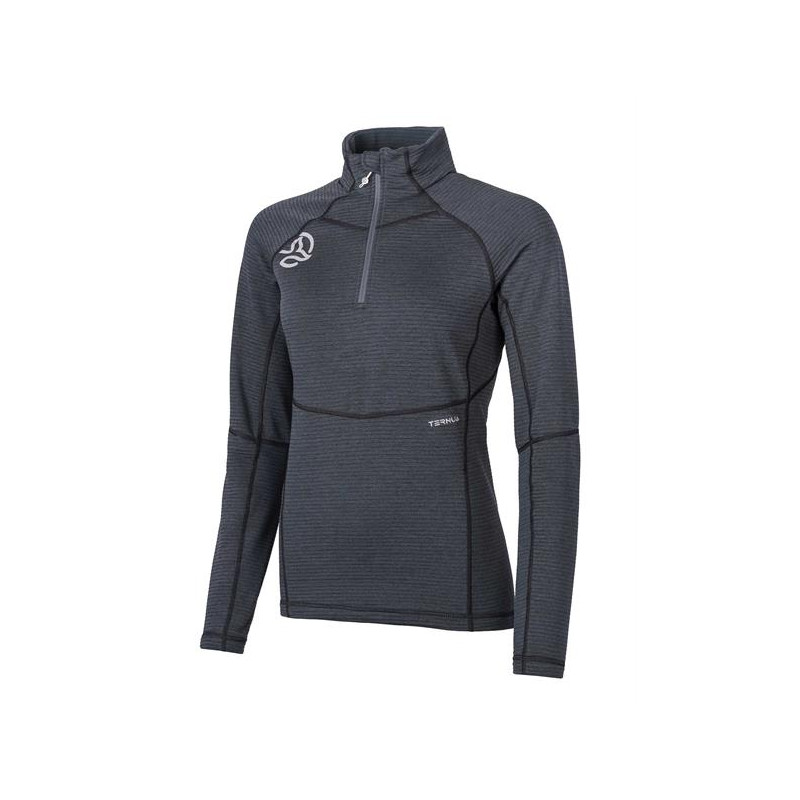 Ternua Momhill 1/2 Zip W Whales Grey