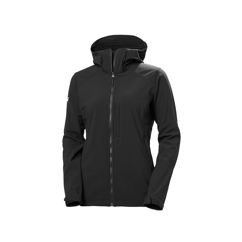 Jakke Helly Hansen PARAMOUNT HOOD SOFTSHELL JKT Black