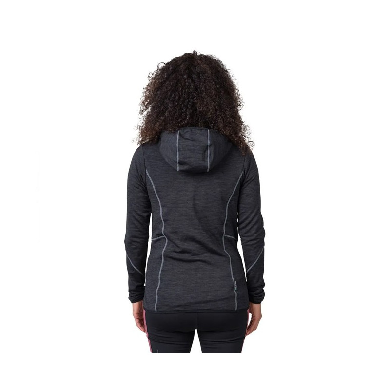 College Hannah DAGNYS HOODY ANTHRACITE MEL
