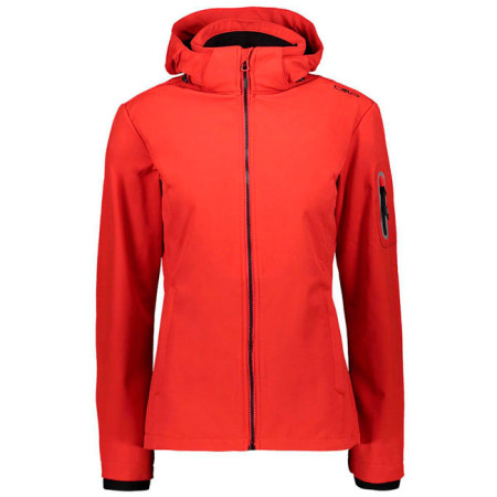 Bunda Cmp Softshell Zip Hood Jacket W
