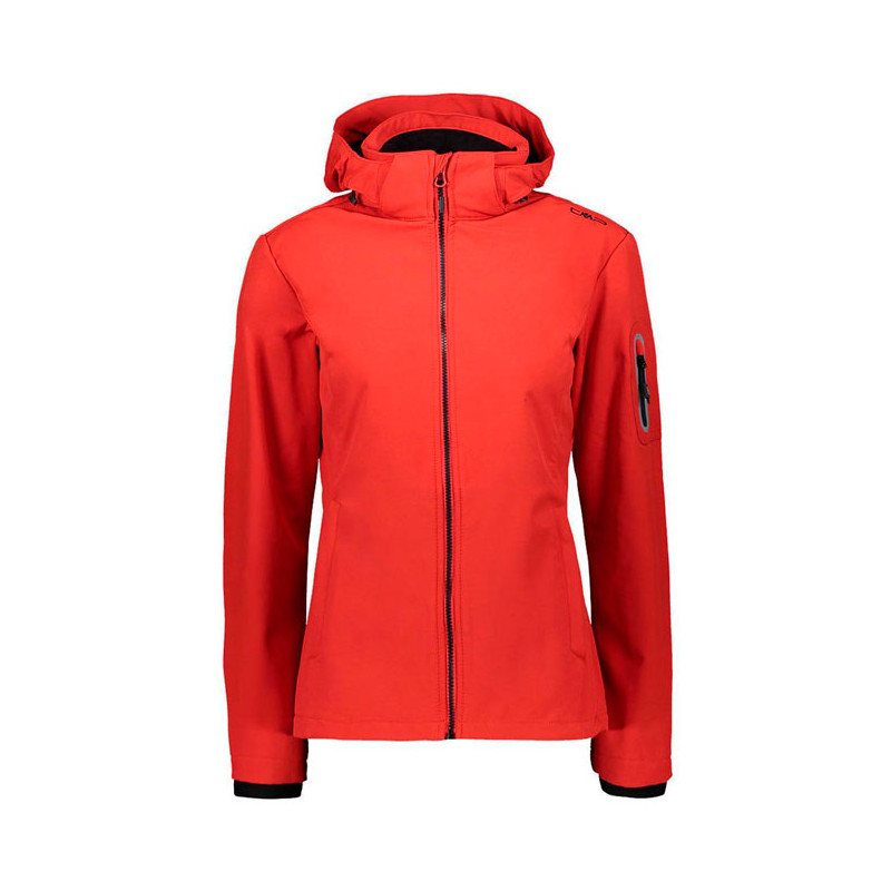 Jakna Cmp Softshell Zip Hood Jacket W