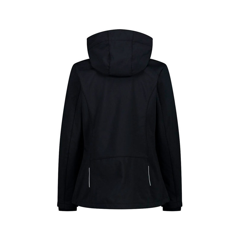 Bunda Cmp Softshell Zip Hood Jacket W