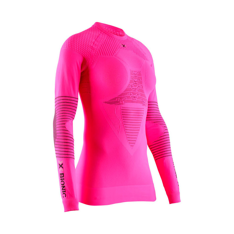 X-bionic T-Shirt Ls Energiz 4.0 W Neon Flamg/Ant