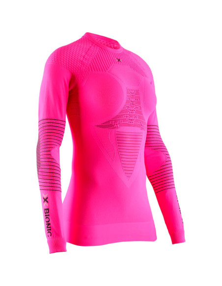 Póló X-bionic T-Shirt Ls Energiz 4.0 W Neon Flamg/Ant